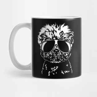 Bichon Frise sunglasses cool dog Mug